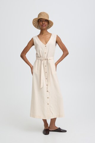 Robe b.young en beige : devant