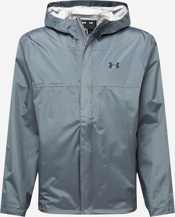 UNDER ARMOUR Athletic Jacket in Grey: front