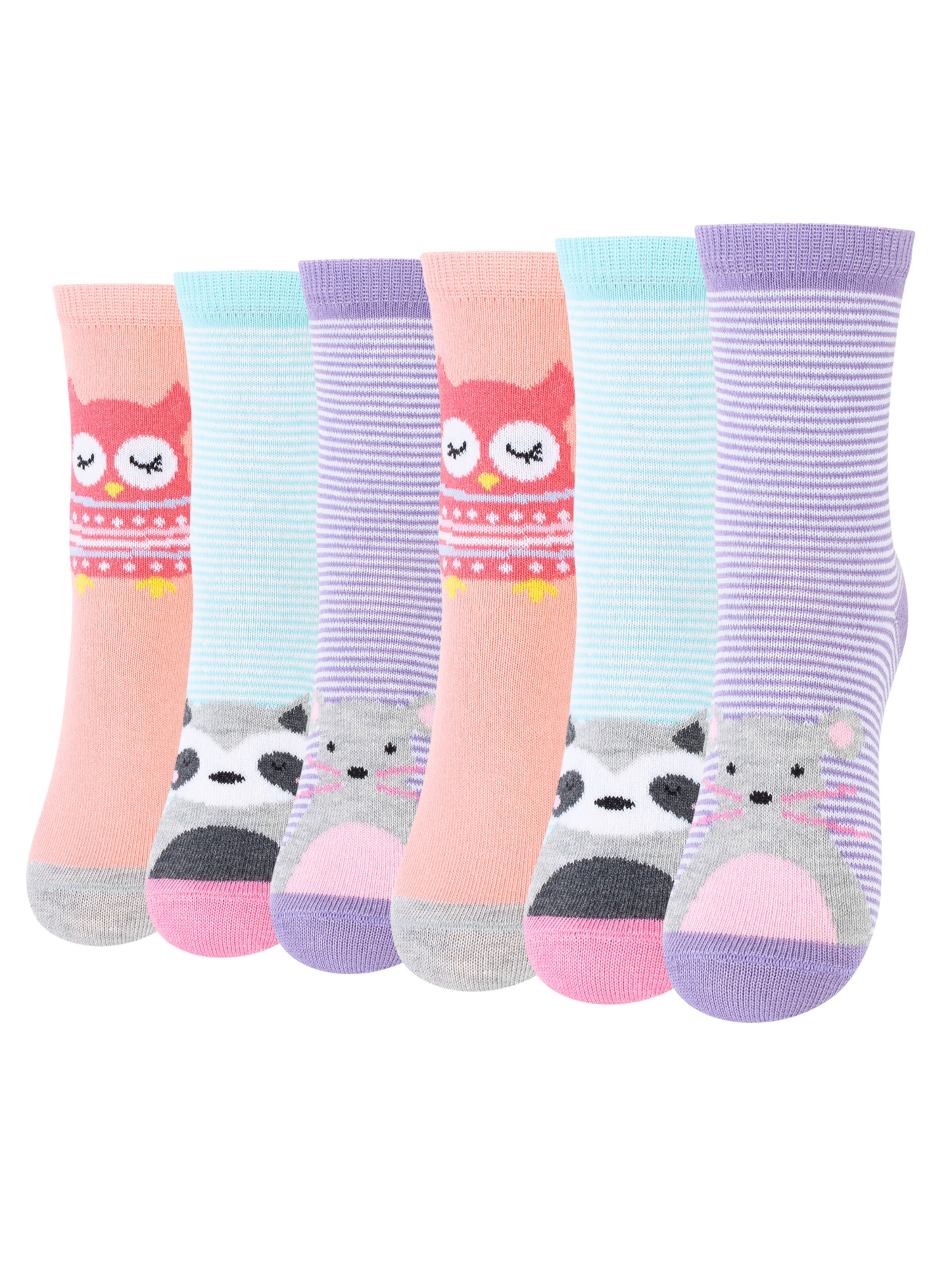 Calzino di Cotton Prime in blu: frontale