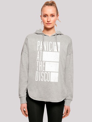 Sweat-shirt 'Panic At The Disco Block' F4NT4STIC en gris : devant