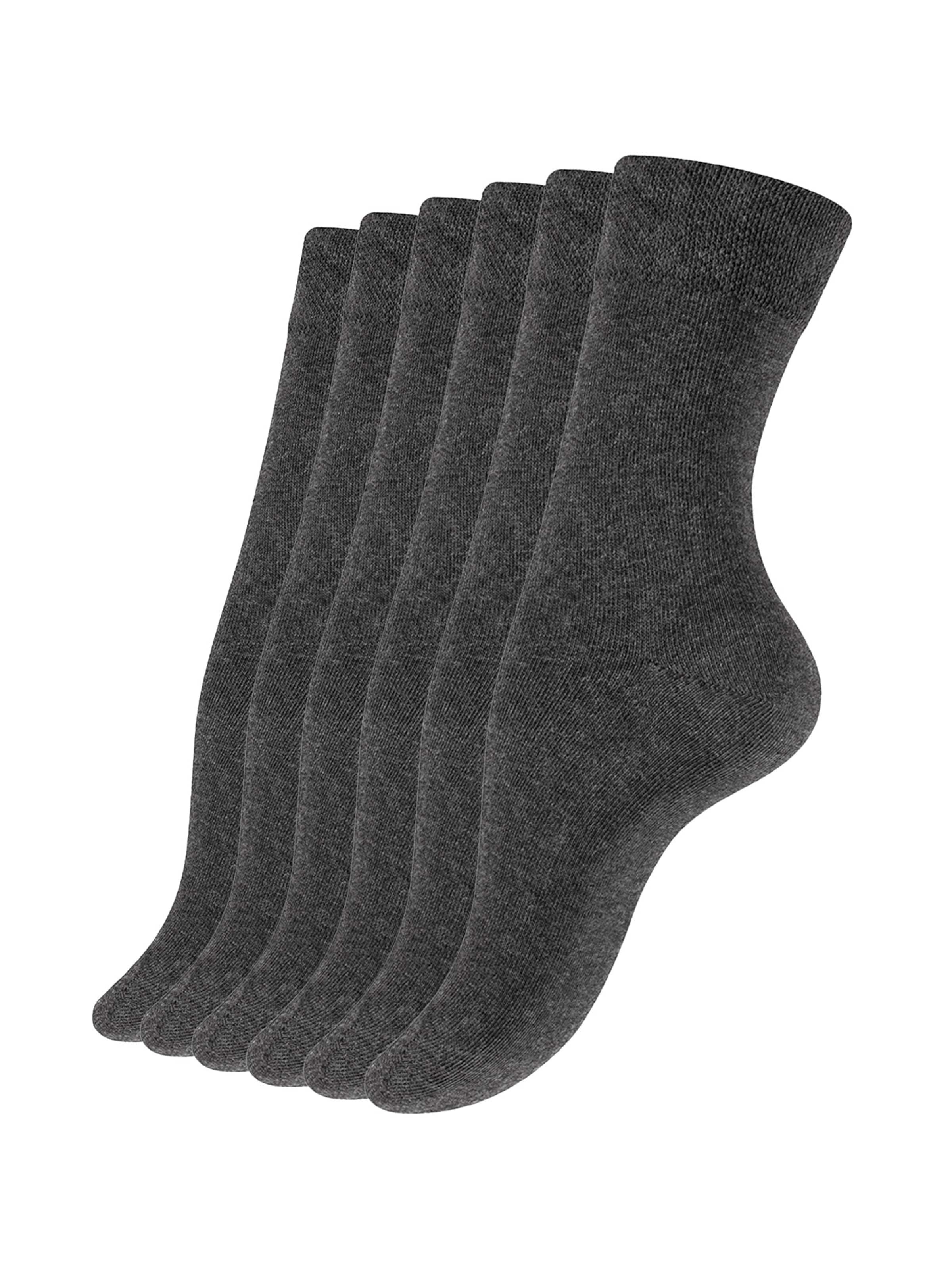 Cotton Prime Socken in Grau: Vorderseite
