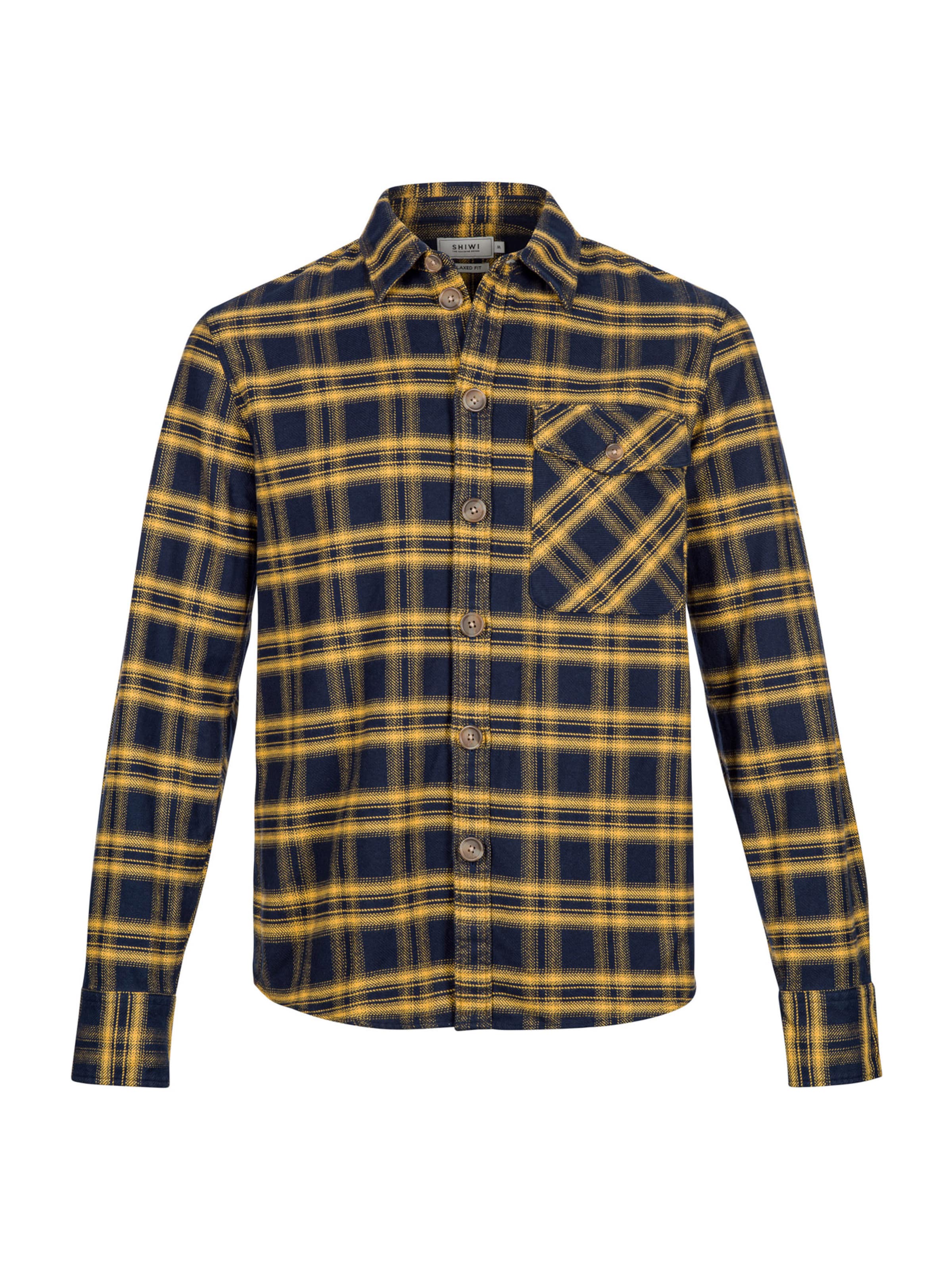 Shiwi Button Up Shirt 'Brad' in Blue: front