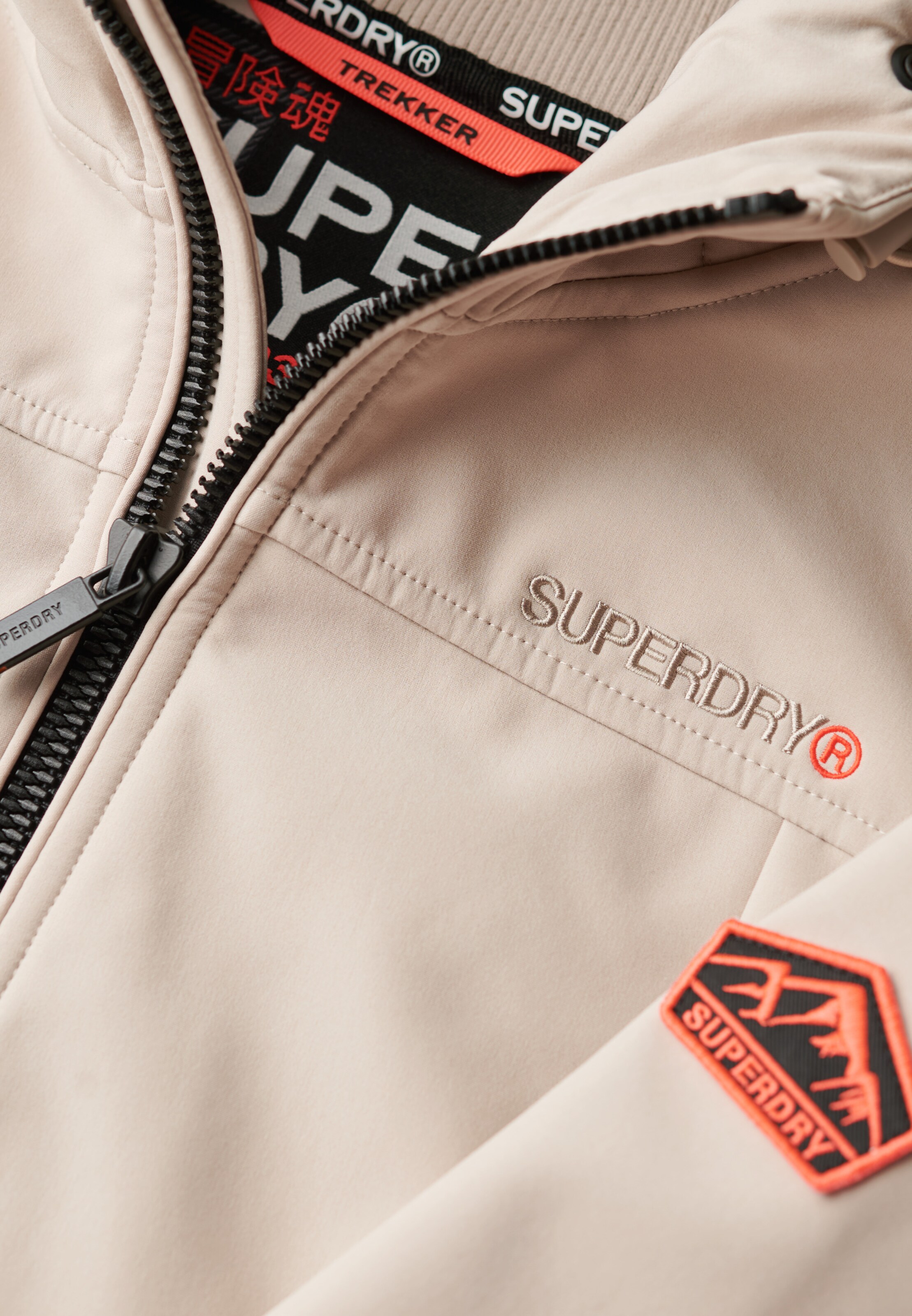 Superdry Performance Jacket 'Classic' in Beige