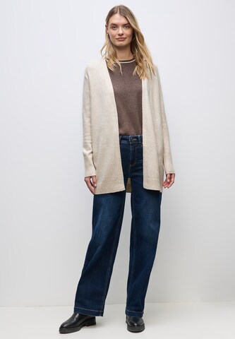 STREET ONE Strickjacke in Beige