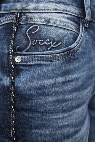 Soccx Slimfit Jeans in Blauw