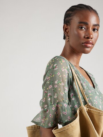 VERO MODA Kleid 'VMSMILLA' in Grün