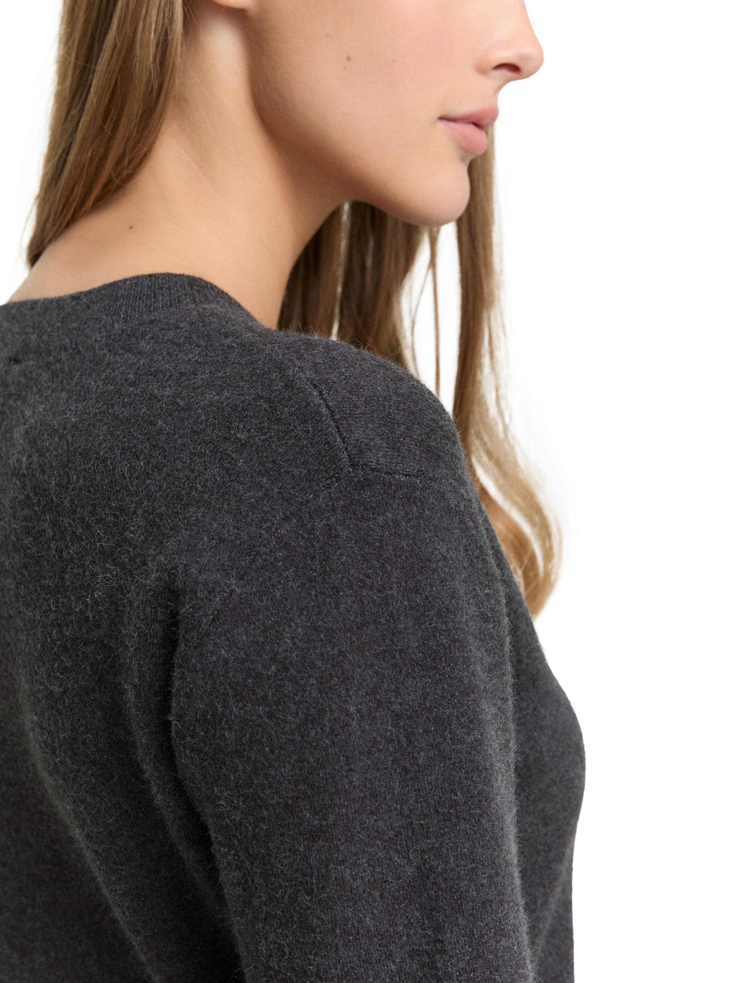 TOM TAILOR DENIM Knit dress in Grey