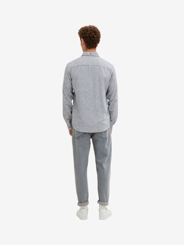 TOM TAILOR Regular Fit Hemd in Grau