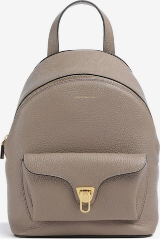 Coccinelle - Bolso de mano 'Coccinelle Beat Generatio Handbag Grained Leather' en gris: frente