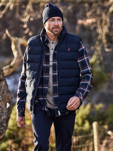 MCS Klasický střih Košile 'Franck' – modrá