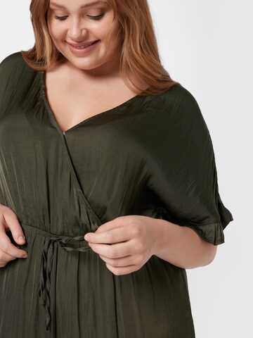 ABOUT YOU Curvy Jumpsuit 'Meret' in Grün