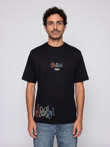 DOLLY NOIRE Shirt 'STARTERS EVOLUTION TEE POKÉMON' in Black