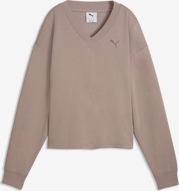 PUMA Sweatshirt 'Essentials' in Beige: Vorderseite
