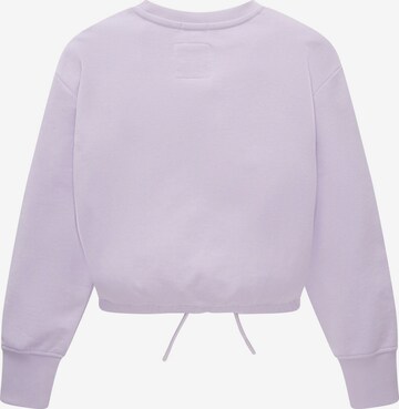 TOM TAILOR Sweatshirt in Lila