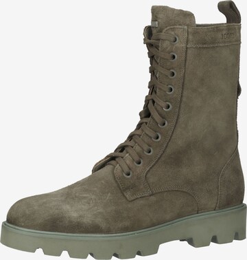 JOOP! Lace-Up Ankle Boots in Green: front