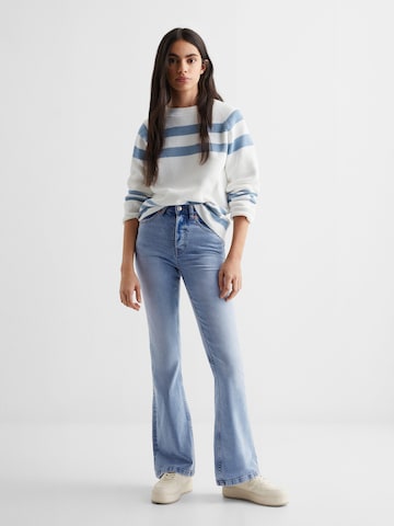 MANGO TEEN Flared Jeans in Blau