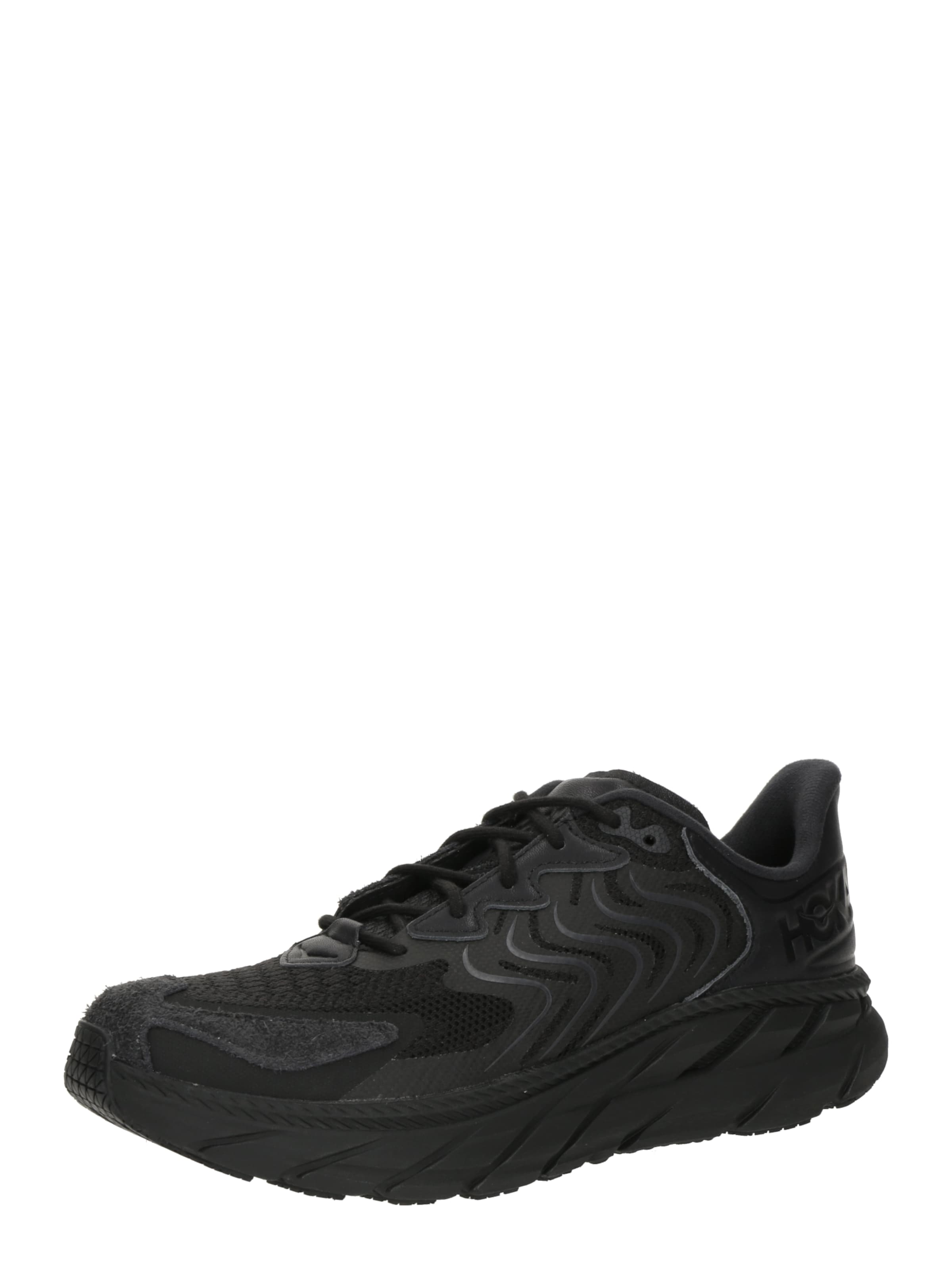 Sneaker bassa 'Clifton' di HOKA in nero: frontale