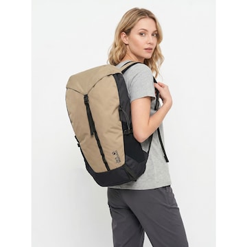 JACK WOLFSKIN Sportrugzak in Beige: voorkant