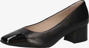 CAPRICE Pumps in Zwart: voorkant