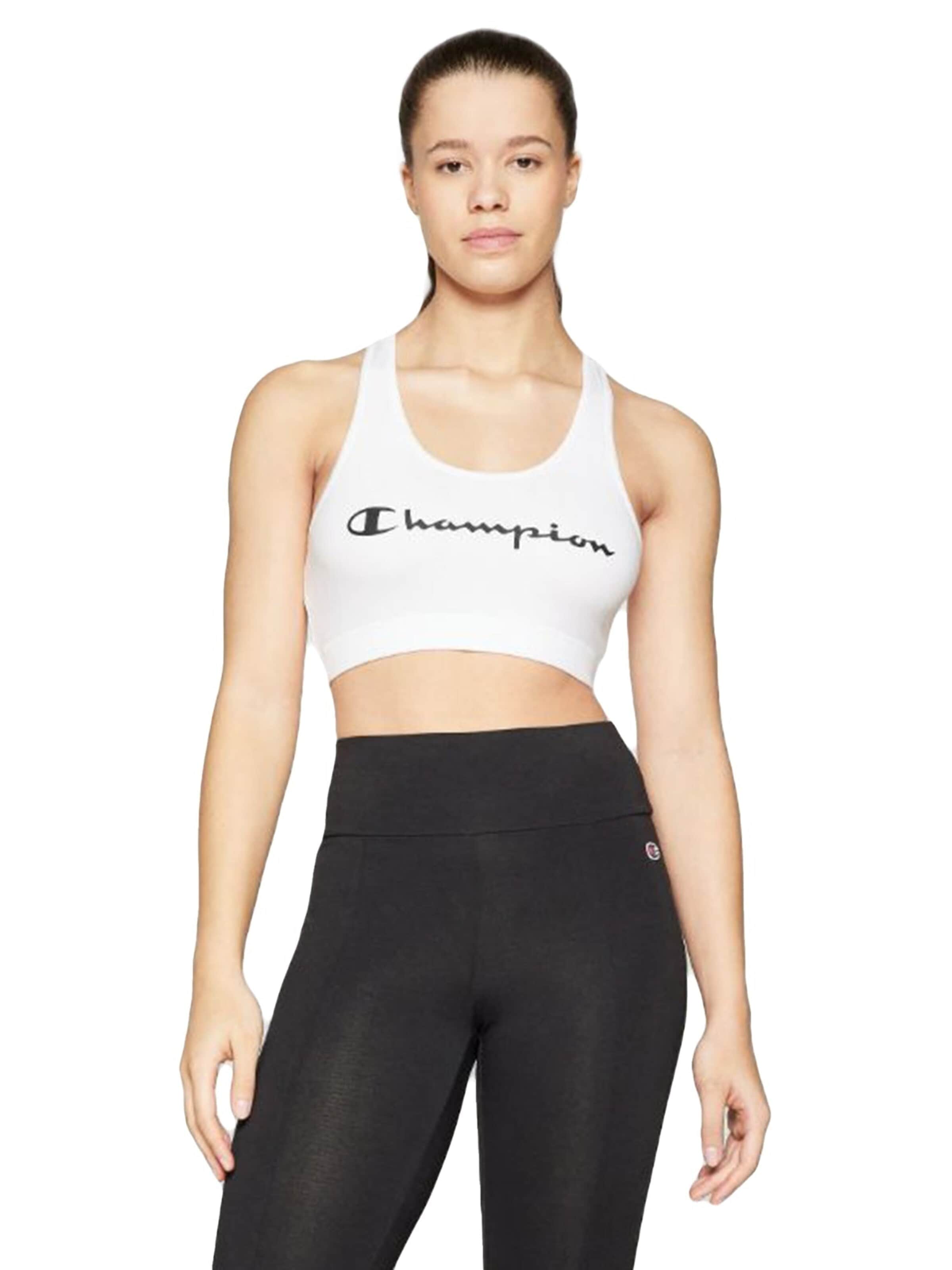 Champion Klassiek Sport bh '2-PACK BRA WHITE' in Wit