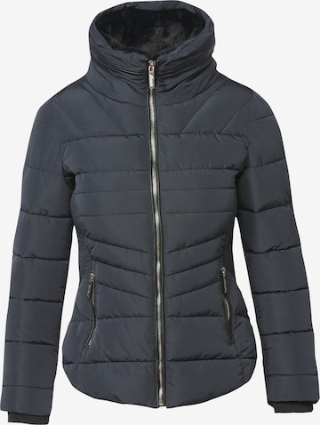 KOROSHI Winter jacket in Blue: front