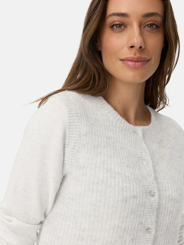 CAMEL ACTIVE Strickweste mit Knopfleiste in Grau
