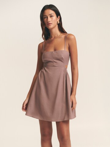 Robe d’été 'Salinas' St MRLO en marron