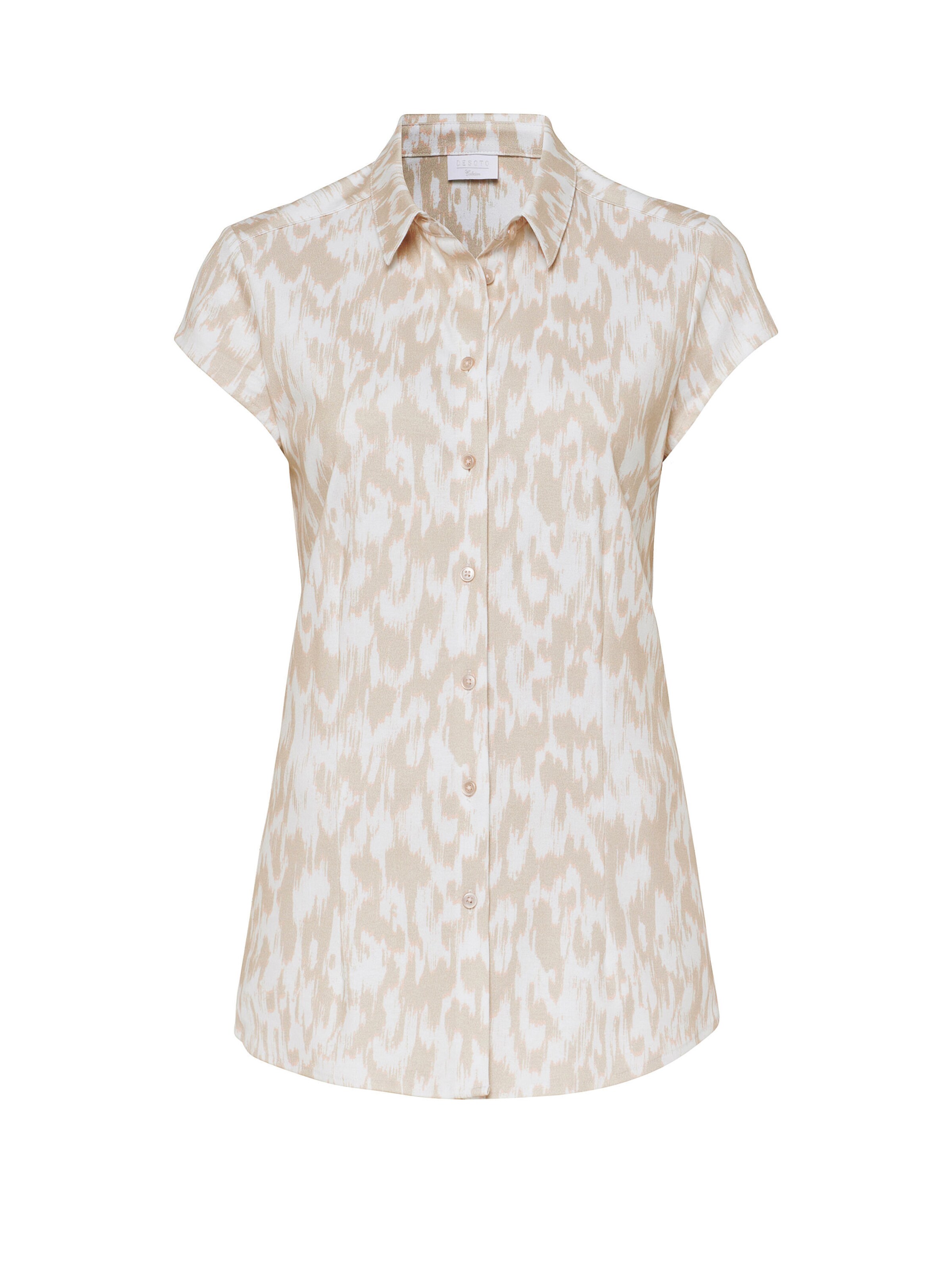 DESOTO Bluse in sand, Produktansicht