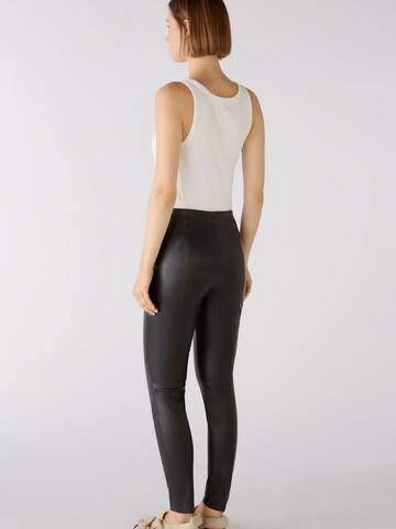 OUI Slim fit Leggings 'Chasey' in Black