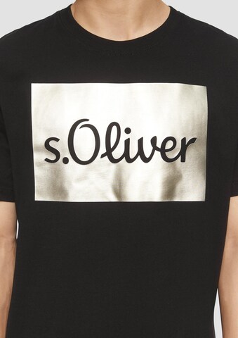 s.Oliver Shirt in Zwart