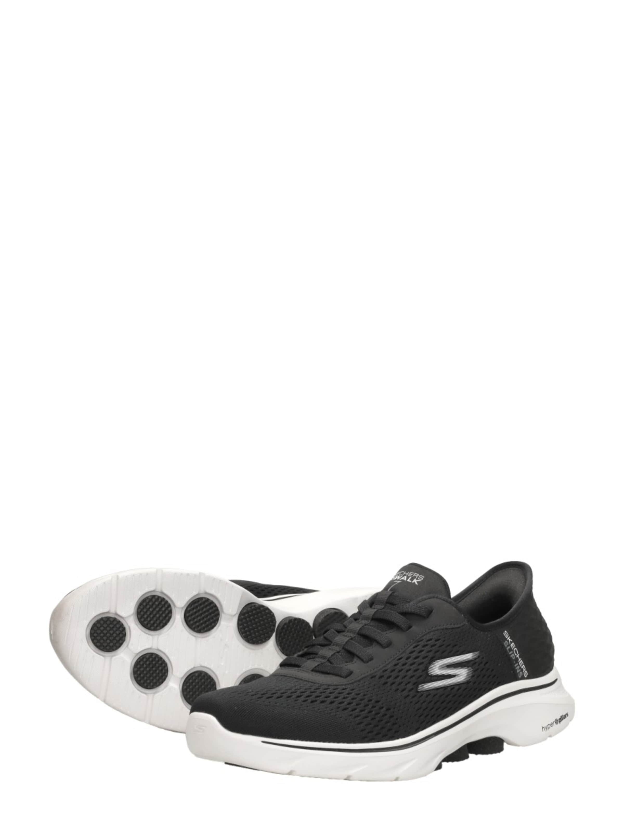 Baskets basses 'Go Walk 7 - Free Hand 2' SKECHERS en noir