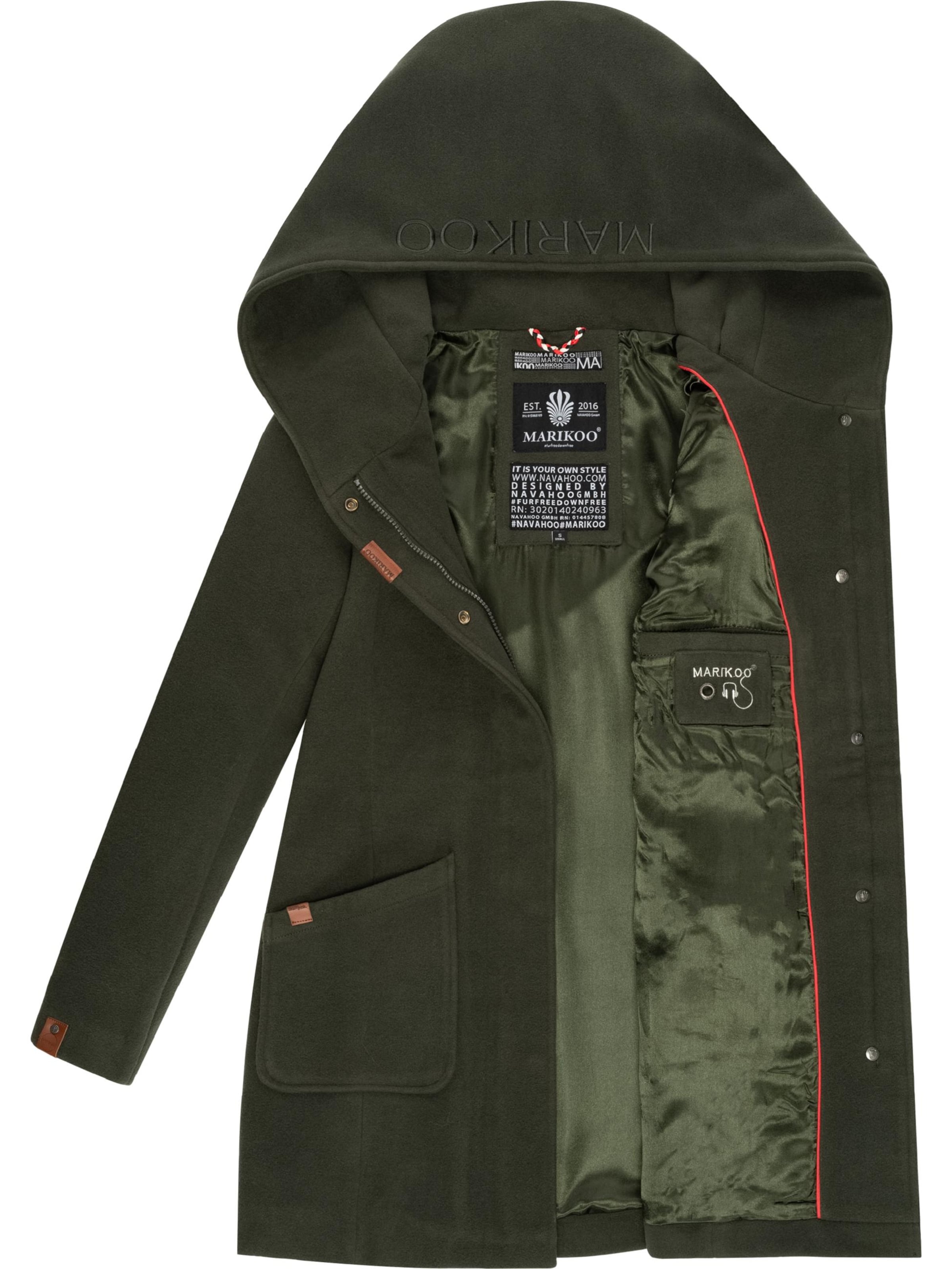 Cappotto di mezza stagione 'Maikoo' di MARIKOO in verde