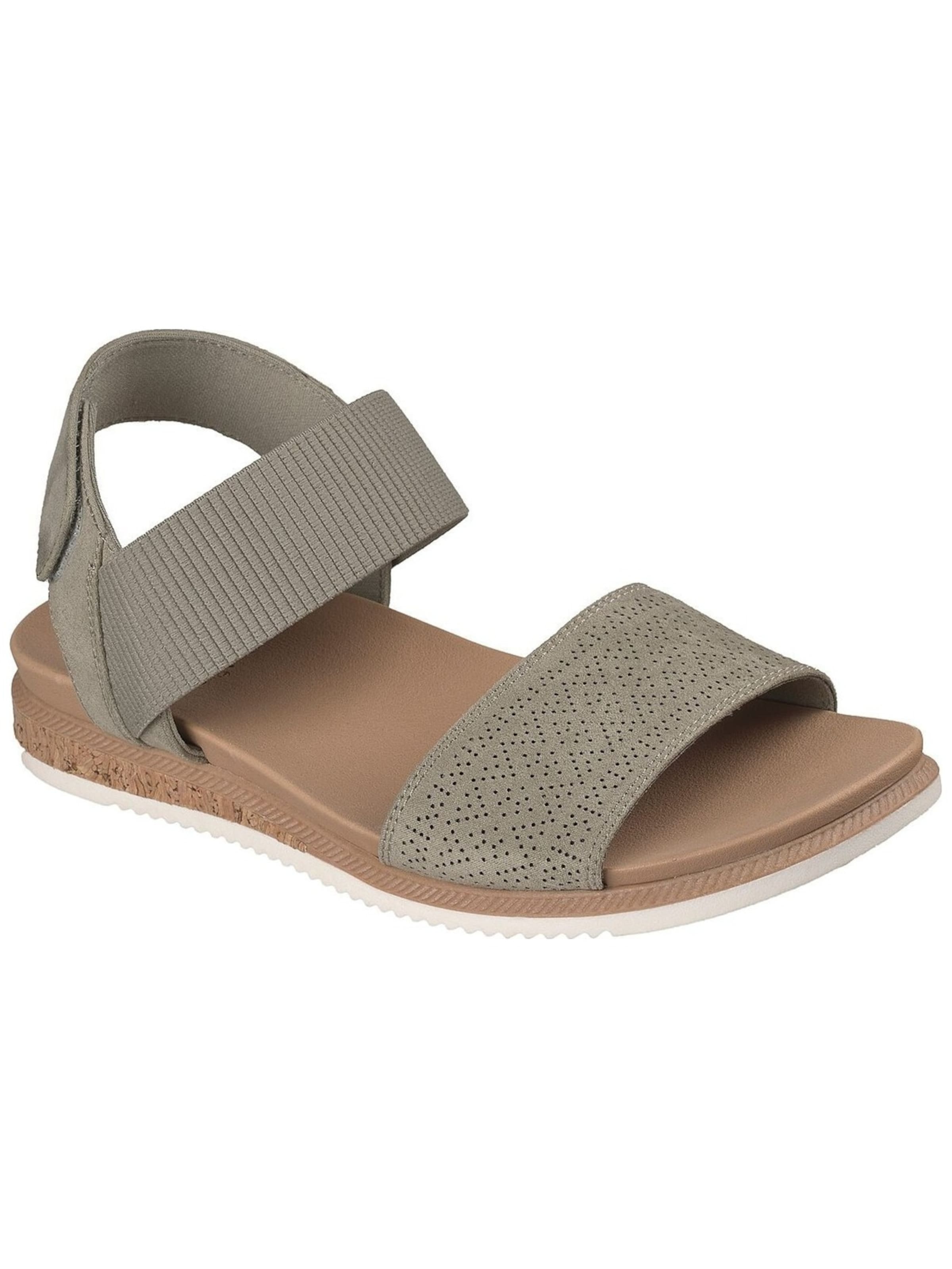 SKECHERS Sandale 'Skechers Desert Kiss Low-top Look'‌‌‌‌‌‌‌‌ in Grün: Vorderseite