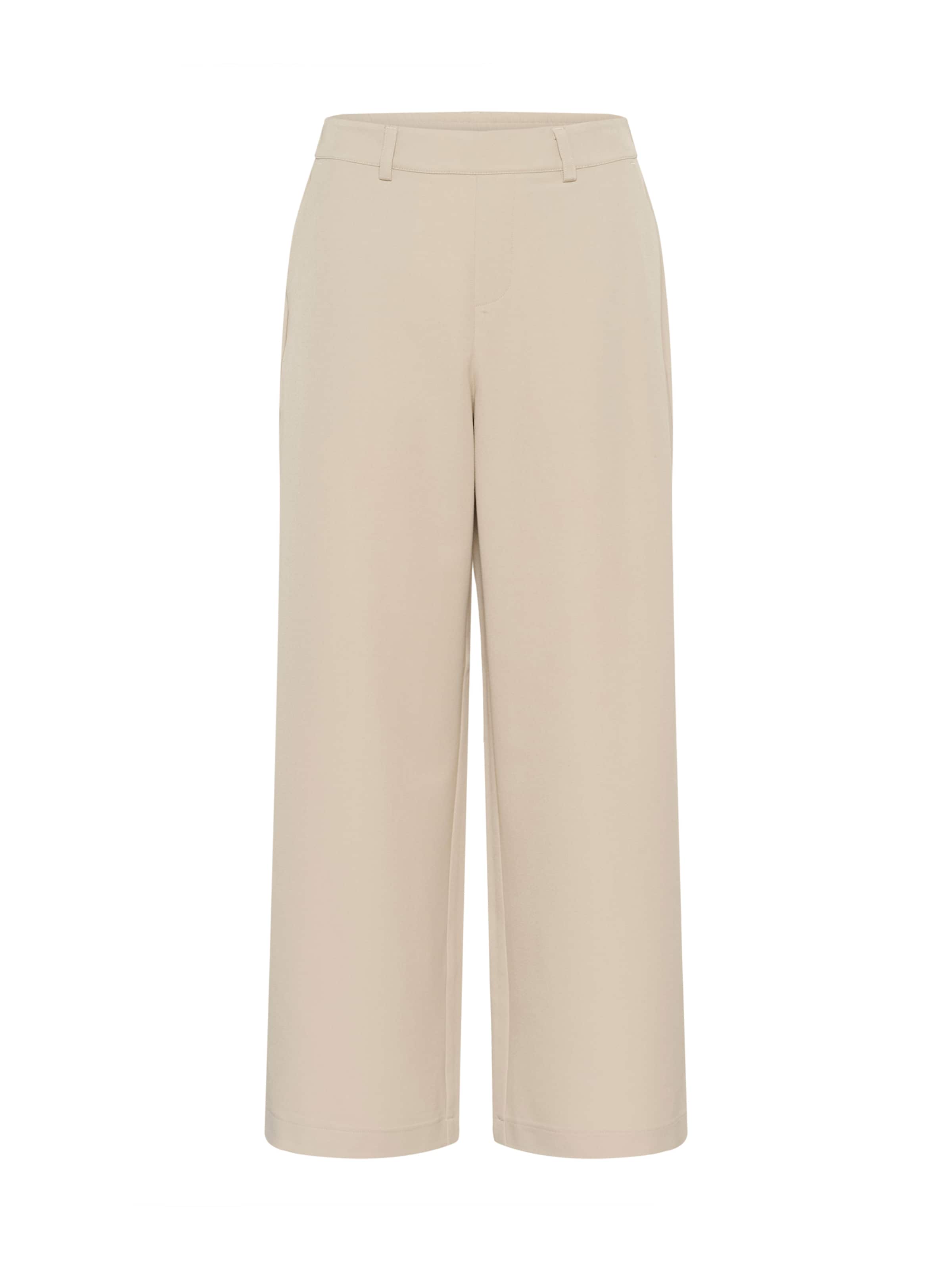 Kaffe Широки крачоли Панталон 'KAValley' в сиво: отпред