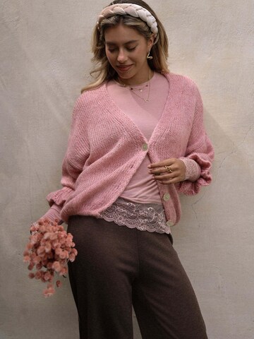 SASSYCLASSY Oversizestrickjacke‌‌‌‌ in Pink