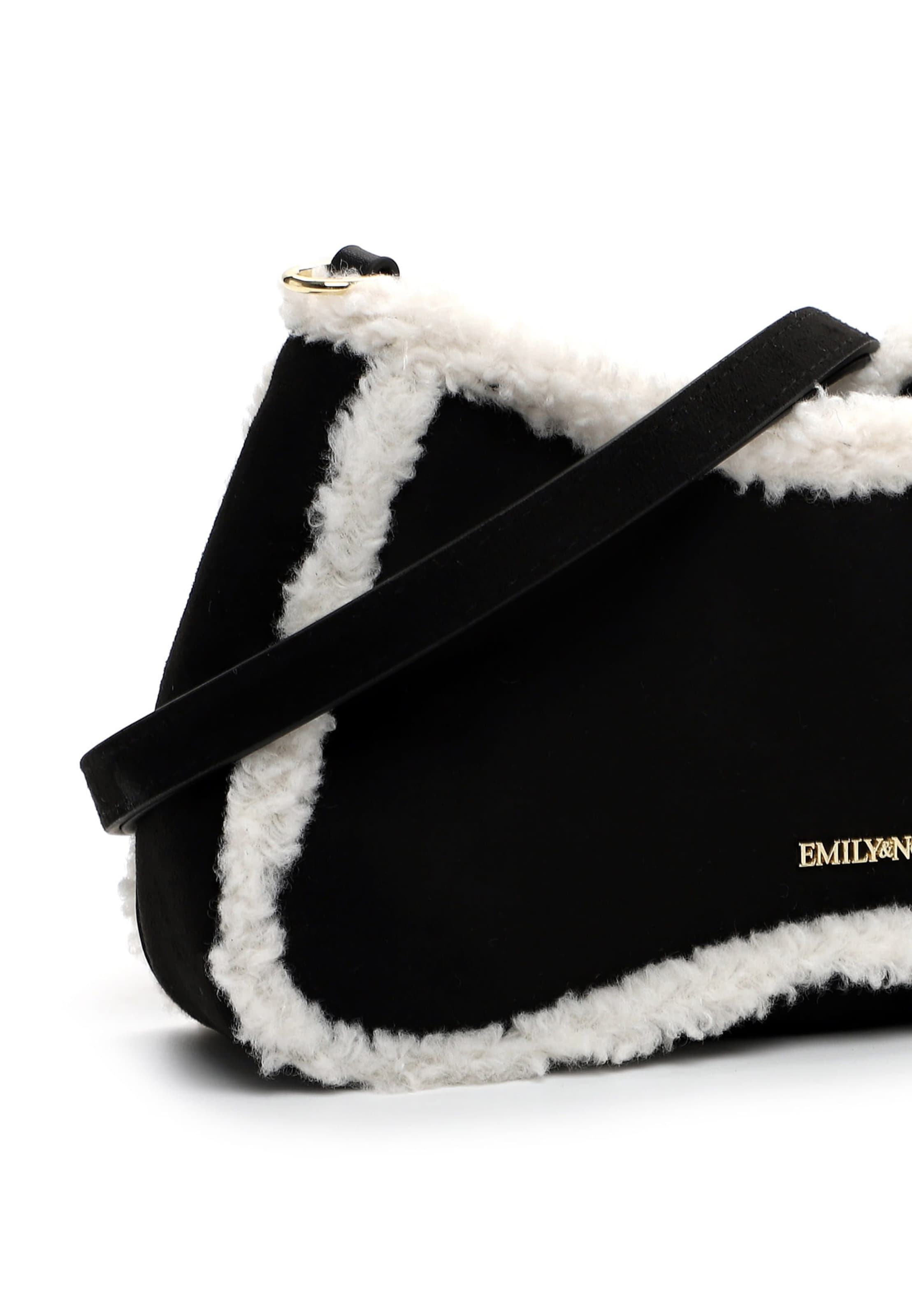 Emily & Noah Crossbody Bag 'Heiderose' in Black