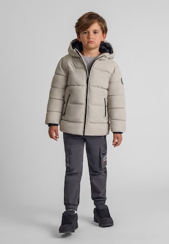 MINOTI Winterjacke in Grau: Vorderseite