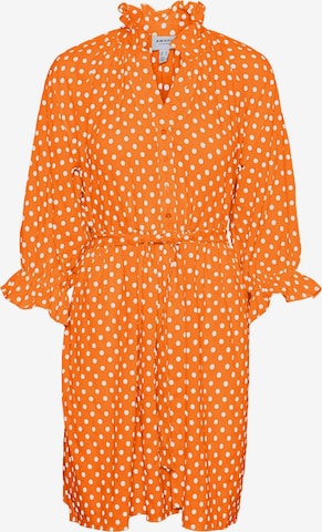 Robe-chemise 'Cornelia' Aware en orange : devant