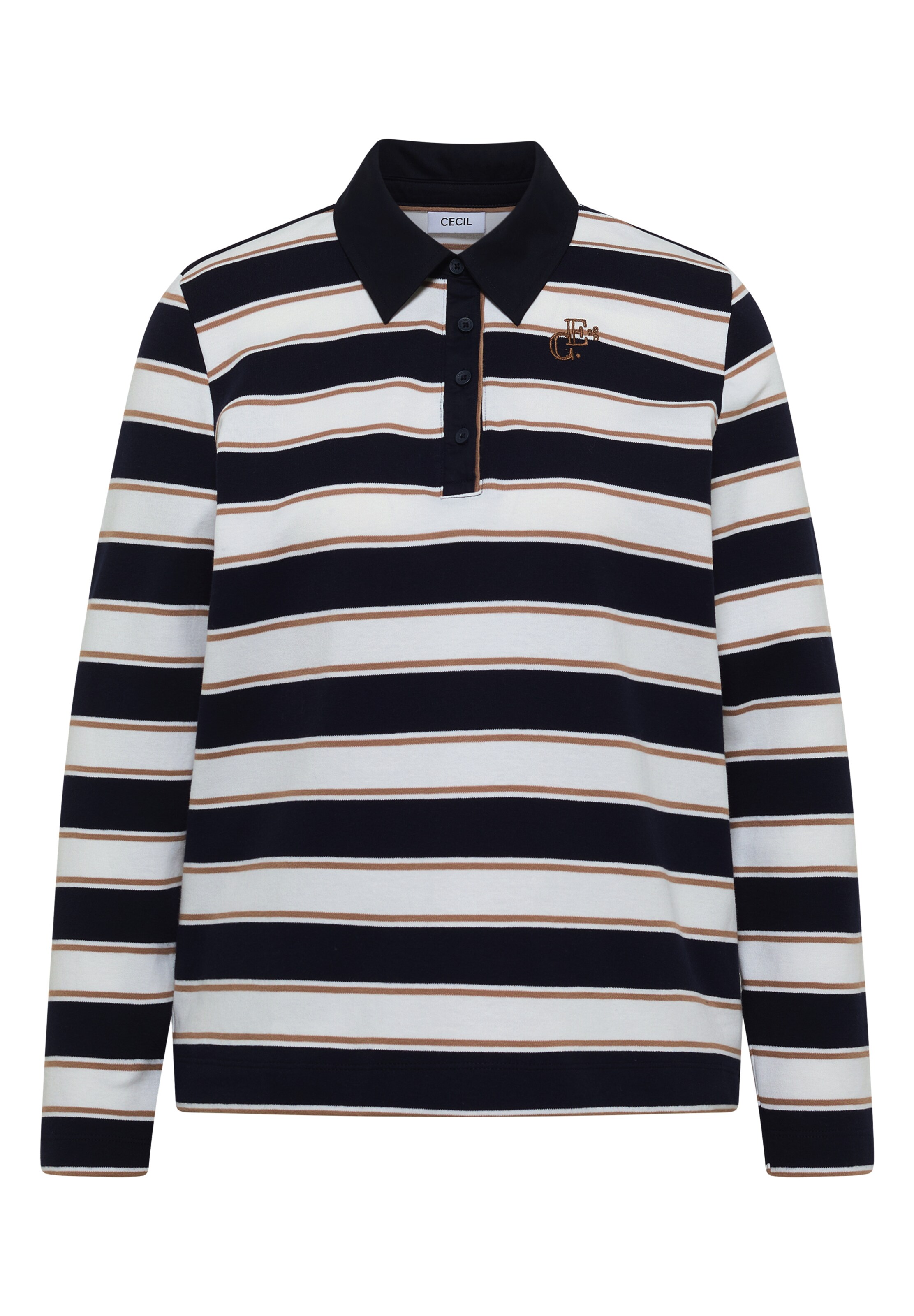 CECIL Shirt in L in Dark blue, Item view