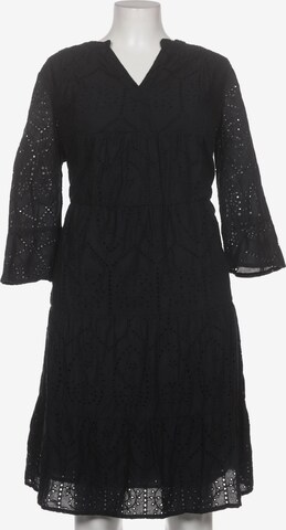 Ulla Popken Kleid XL in Schwarz: Vorderseite