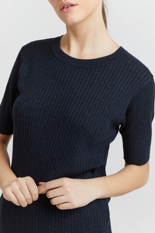 Oxmo Kurzarmpullover 'Riona' in Blau