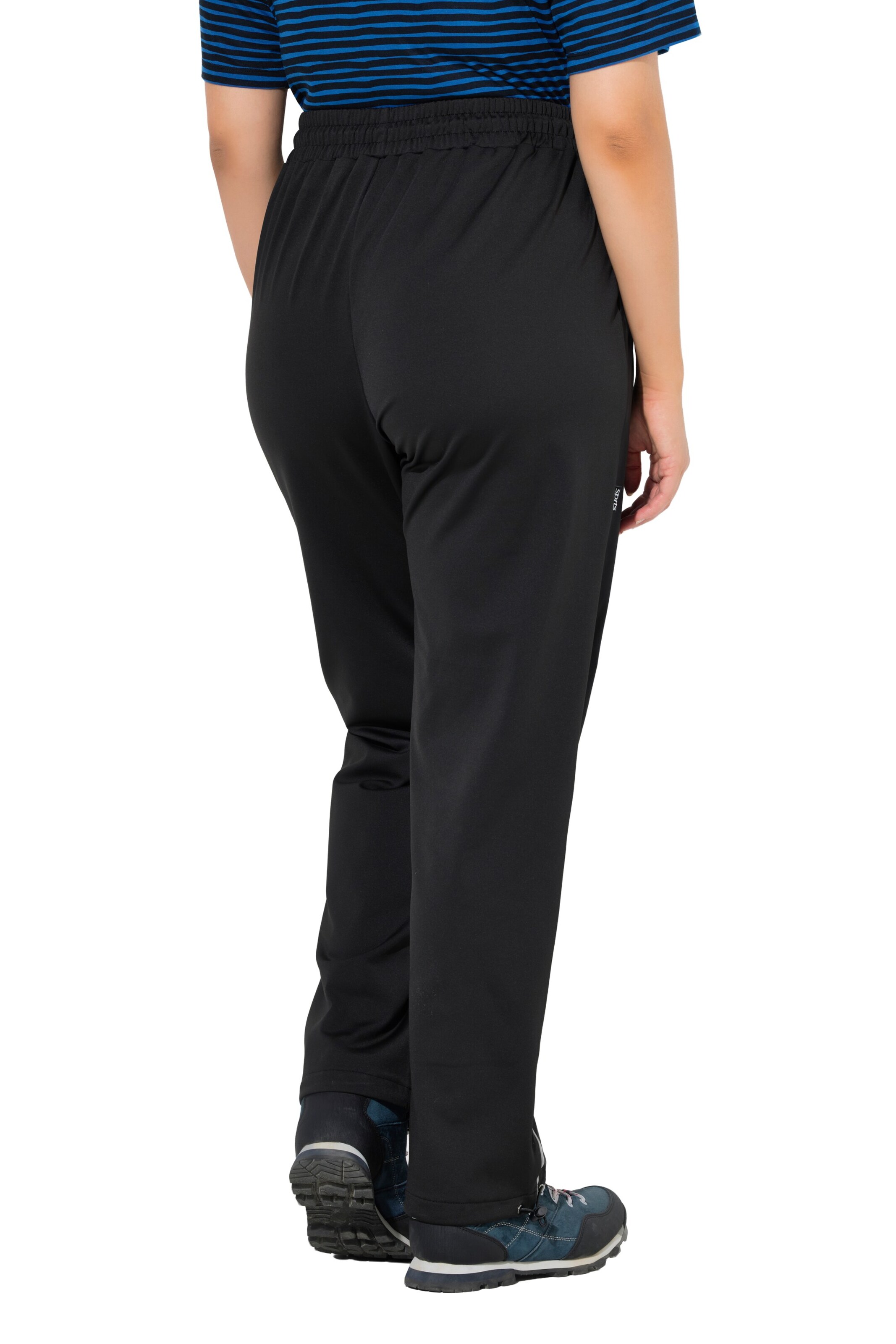 Ulla Popken Regular Hose in Schwarz