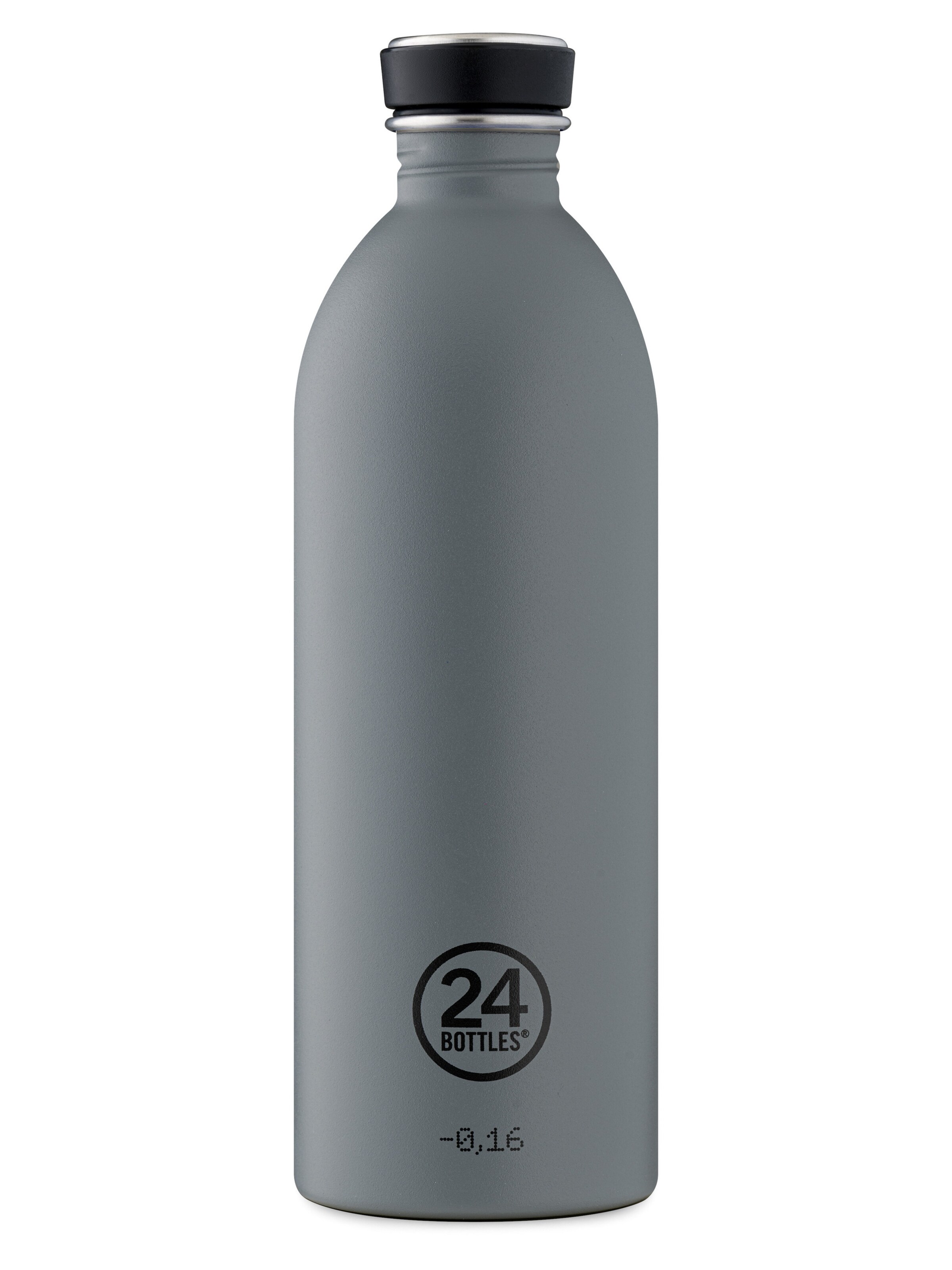 Gourdes 'Steel' 24Bottles en gris : devant