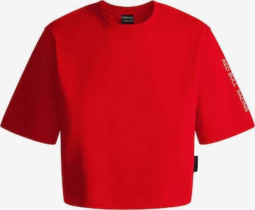 Red Bull Racing x Pepe Jeans Shirt 'Red Bull Racing x Pepe Jeans' in Red: front