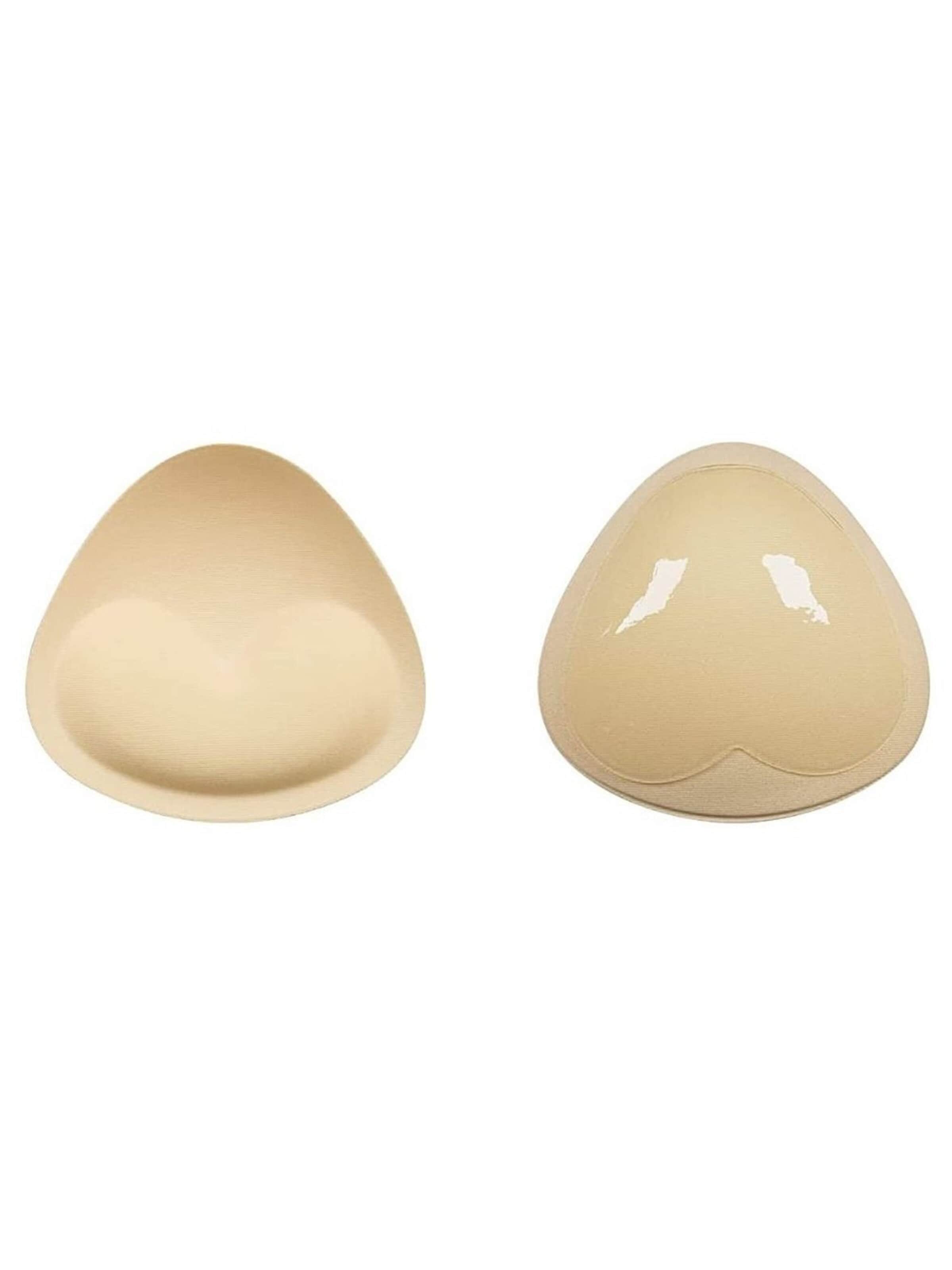 UNIQ Beauty BH-Accessoire 'Triangular Bra Inserts – Soft Replacement Pads for Sports Bras & Swimwear (Beige)'‌‌‌‌ in Beige: Vorderseite