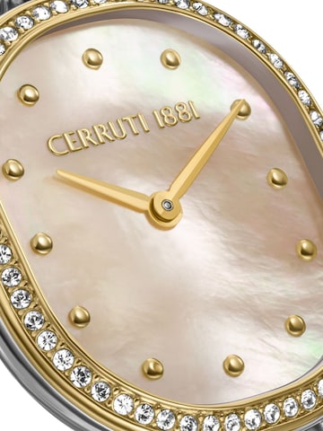 CERRUTI 1881 Analoguhr 'Watch Udine'‌‌‌‌ in Silber