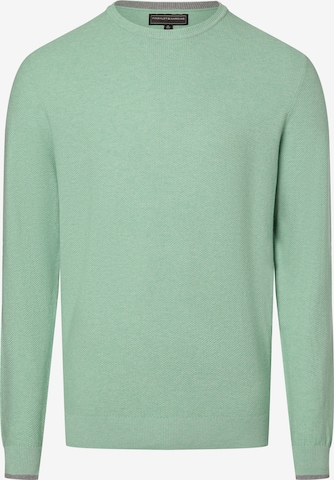 Pull-over Finshley & Harding en vert : devant