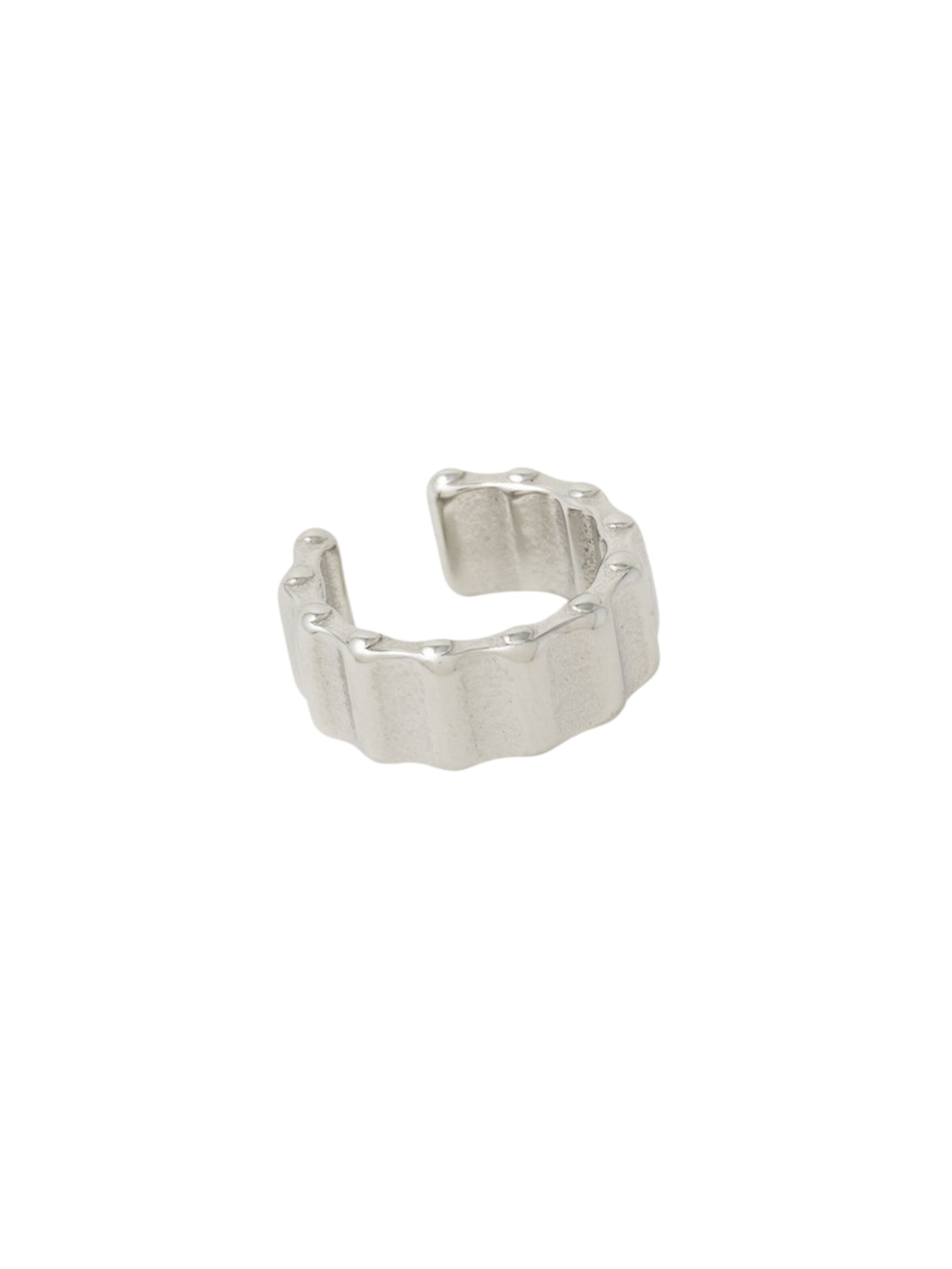YParis Earrings 'Ear cuff Dany S' in Silver: front