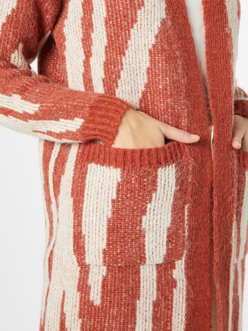 VERO MODA Knit cardigan 'Zelma' in Red