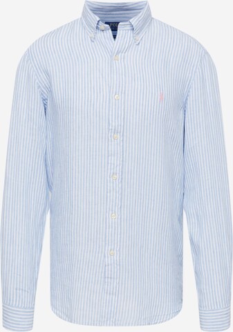 Polo Ralph Lauren Regular fit Overhemd in Blauw: voorkant